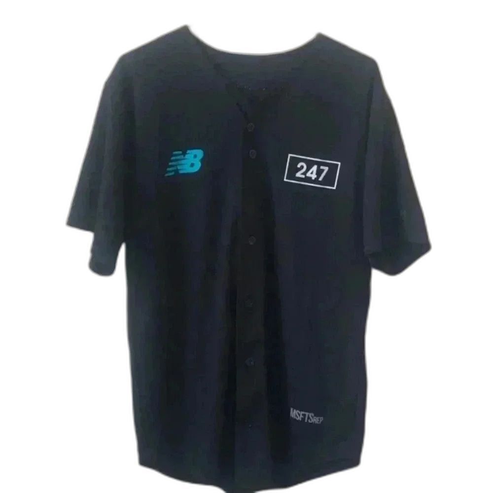 New Balance Baseball Jersey Black